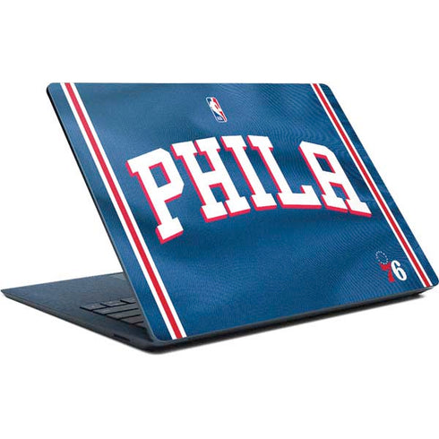 NBA Philadelphia 76ers Jersey Surface Laptop Skin
